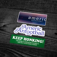 American FOOTBALL Band Sticker (BOOTLEG)