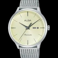 #ALBA Automatic  Watch #AL4107X1 深水埗門市正貨 - 全新 精工 "雅柏錶" Seiko "ALBA" Watch 旗艦款 Sign-A Automatic 不鏽鋼 自