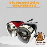 Head lights for electric vehicles and electric motorbikes M9 2 floors 133s, M133 (48v)