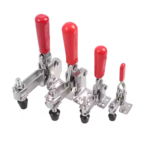 Red Toggle Clamp GH-201B 100kg Quick Release Tool Horizontal Clamps Hand New Heavy Duty Tooling Acce