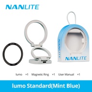 NANLITE lumo Magnetic Phone Fill Light Bi-Color Mini Portable Selfie Light Soft Light Circular Pocke