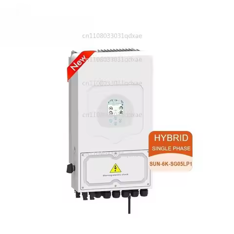 5KW 6KW Single Phase Hybrid Energy Storage Inverter 10kWh 20kWh Lithium Battery Complete Home Power 