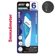 Astar Correction Tape Refillable 5mm X 6m [CT1065-DBL] / Refills [CT10651]