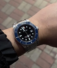 TITONI Seascoper 300 連原裝鋼帶 及 原裝Nato帶 潛水錶