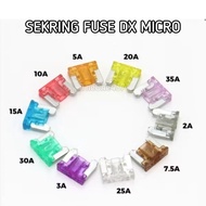 DX Micro Car Motorcycle Fuse DX Micro Car Motorcycle Fuse/ Safe Trusted Micro Plug Fuse/ Fuse/ Micro