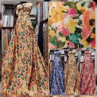 Abstract Pattern Silk Fabric