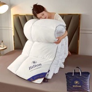 （白色180*220cm4斤）羽絲絨棉被 春秋鵝絨被芯