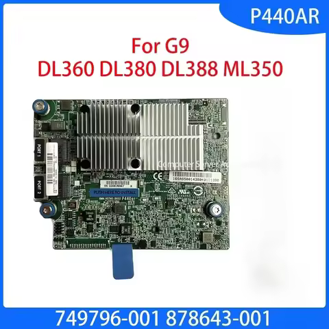 P440AR/2G FBWC 726736-B21 RAID Card For DL360 DL380 DL388 ML350 G9 Gen9 Server Smart Array 749796-00