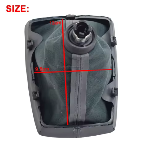 6 Speed Car Manual Gear Shift Knob PU Leather Boot Cover Gaiter Lever Shifter For Audi A4 S4 B8 8K/ 