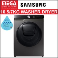 SAMSUNG WD10T784DBX/SP 10.5/7KG WASHER DRYER (4 TICKS)