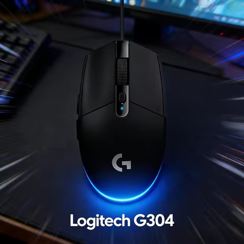 Logitech G304 Light Speed Wireless Gaming Mouse 12000 DPI Cordless Laptop Accessories No Driver Requ