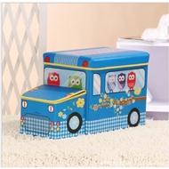 RS 293 BUS Toy Box Storage Box Toy Box Toy Storage Box Children's Toy Box Cardboard Box