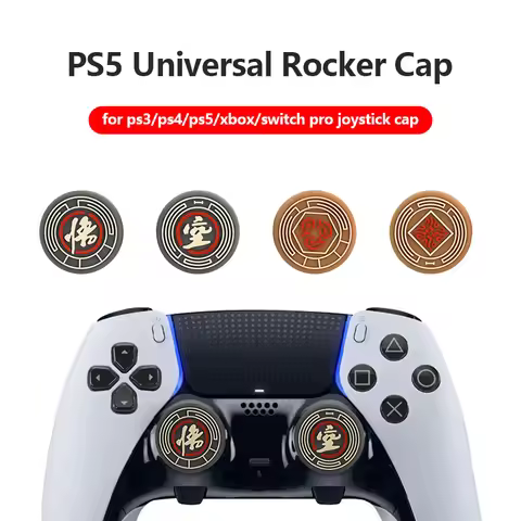 Suitable For PS4/PS5/XBOX/NSPRO Handle 4 Universal Rocker Cap Thumb Grip Protective Cover Keycap Sil