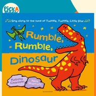 [100% Original Books] - Rumble, Rumble, Dinosaur by Nick  Sharratt (UK edition, paperback)