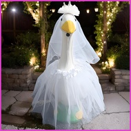 Geese Outfits Geese Wedding Costume Outdoor Animal Sculpture Costume Dress Wedding Decorations for G