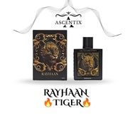 100 RAYHAAN TIGER FOR HIM 100ML EXTRAIT DI PARFUM