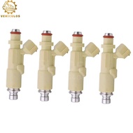 2320974220 2325074220 4PCS Fuel Injectors Nozzles For 1998-2005 Altezza Gita SXE10 3SGE 2.0L Engine 