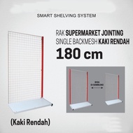 Rak Minimarket (180x39.5)cm Adjoint Single Gondola ANDDISPLAY (Bekas)