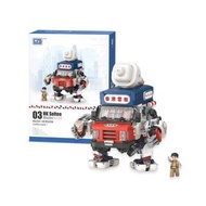 全新LOZ - 「香港限定」香港雪糕車積木機械人(音樂版)