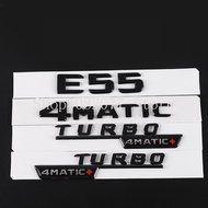 2017 Flat Letters Emblem E43 E53 E55 E63 E63S Coupe V8Biturbo 4MATIC+ CGI for Mercedes Benz AMG W212