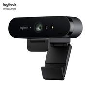 Logitech Brio 4k Ultra HD Pro Webcam, 1080p/60fps Hyper-Fast Streaming, Wide Adjustable Field of Vie