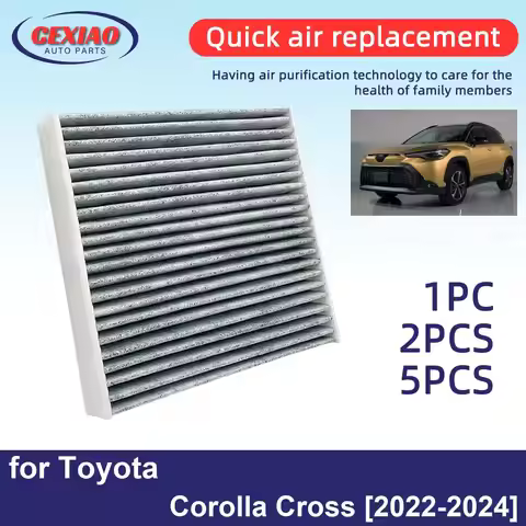 1pc 2pcs 5pcs Air Creator Air Conditioner Filter For Toyota Corolla Cross 2022-2024 High cost perfor