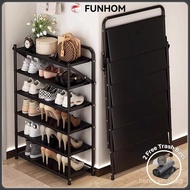 【Funhom Decor】[SG Stock]Installation Free Shoe Cabinet Foldable Shoe Rack Space-Saving Shoe Organize
