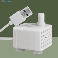 EXPEN Aquarium USB Submersible Pump, Low Pressure 3W Mini Submersible Pump, Safe Mini Ultra-quiet Au