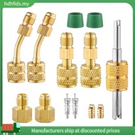 [in stock]R410A Mini Split Adapters Spare Parts Accessories R410A Charging Vacuum Port Connector wit