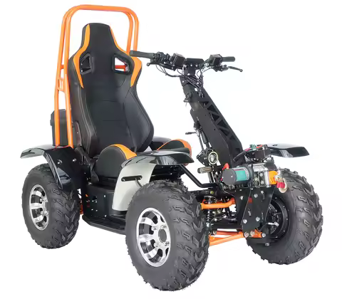 5KW 60V 4WD Electric Scooter With 6000W Motor Power 50km/h Farm Use CE 4*4 ATV COC EEC Certified Sen