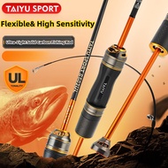 TAIYU UL Action Fishing Rod High Flexible Solid Carbon Tip Part 3-10LB/1-7G Spinning Rod&Baitcasting
