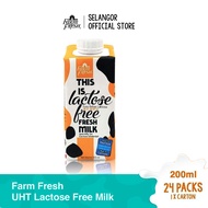 Farm Fresh UHT Lactose Free Milk 200ml x 24 Packs