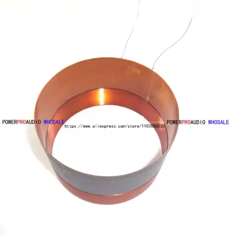 99.2mm Speaker Subwoofer Voice Coil 2000W Peak 18" 15"Bass Repair 2 Layers Wire In Out With Copper W