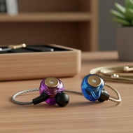 QKZ AK6 Ultra Dynamic HiFi In-Ear Earphones 3.5mm Wired With Mic, Great For Sports Gaming & Music On