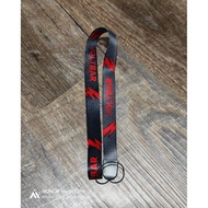 VOLTBAR LANYARD RED AND BLACK