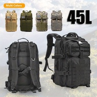 45L Tactical Molle Backpack for Outdoor Travel, Hiking, Camping, Trek, Military Rucksack 45L Taktika