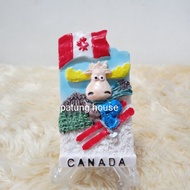Fridge Magnet Fridge Magnet Souvenir Canada Canada Deer Moose Deer
