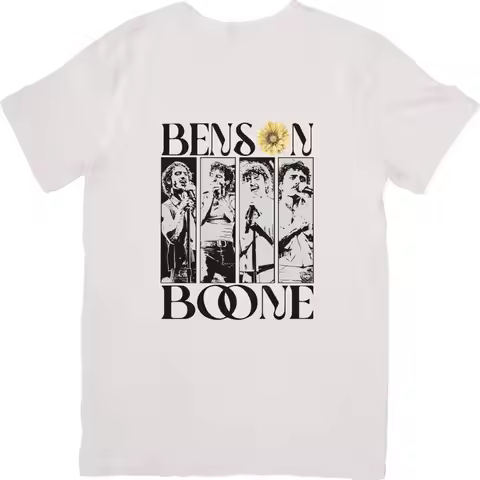 Benson Boone Music Fit For Quality Cotton T Shirt White