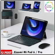 For Xiaomi Mi Pad 6 / Xiaomi Mi Pad 6 Pro 11" Touchpad Backlight Keyboard Wireless Detachable Magnet
