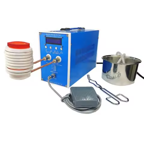 2KW/3KW Induction Heater Induction Heating Machine Furnace Machine High Point Gold Metal Melting Fur