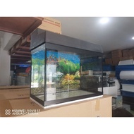 Aquarium With Cover Fish Tank Aquarium Tank Aquarium Size~L17"xW9"xH12"