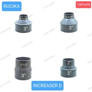 RUCIKA INCREASER 3 X 2.1/2" D / PLOK SOCK 3X2" D / vlok sock 3X1.1/2" D /INCREASER 3 x 1.1/4" D