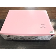 Cake Box Pink White, 13"x18"x5"