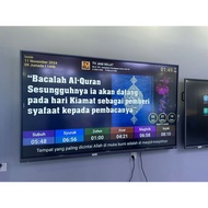 JAM WAKTU SOLAT TV PAPARAN TV MASJID SURAU RUMAH PEJABAT UPDATE JAKIM