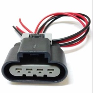 PROTON WAJA MMC FUEL PUMP SOCKET WITH HARNESS WIRE 4PIN