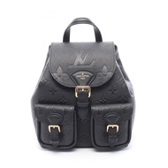 [二手] 路易威登LOUIS VUITTON背包，Monogram Empreinte，Noir M47072，黑色皮革，背包，女士