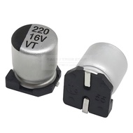 Chip Electrolytic Capacitor 16V220UF 6.3 * 7.7mm Aluminum Electrolytic Capacitor 220UF/16V