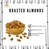 Nutty Delights Roasted Kacang Almond Kacang Badam Panggang  | Snacks