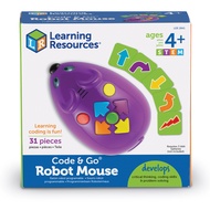 [4 ขวบ+] Code & Go Robot Mouse หุ่นยนต์หนู ฝึกทักษะ โค้ดดิ้ง หุ่นยนต์บังคับ [จากแบรนด์ Learning Reco