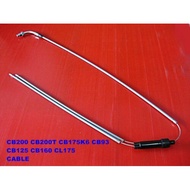 HONDA CB200 CB200T CB175K6 CB93 CB125 CB160 CL175-THROTTLE CABLE // Gray